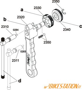 Bild: Rohloff Revolver3 Explosionszeichnung