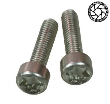 Rohloff “Kevyt“-kiertovaihdekahvan vaijerin pääteolakkeen ruuvit 