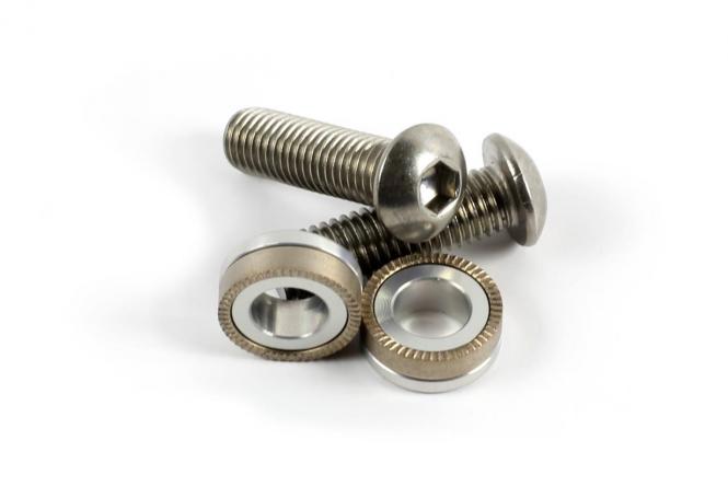 Hope Nabe hinten Pro 2 M10 Edelstahlschrauben 