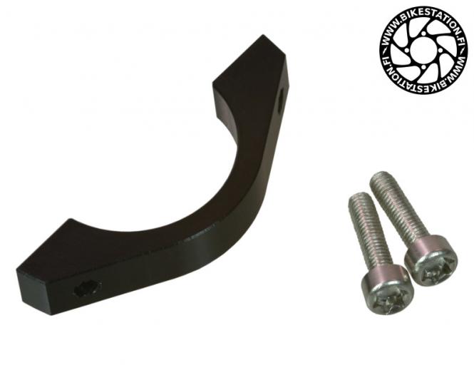 Rohloff “Kevyt“-kiertovaihdekahvan vaijerin pääteolakkeen ruuvit ja kiinnityslenkki 